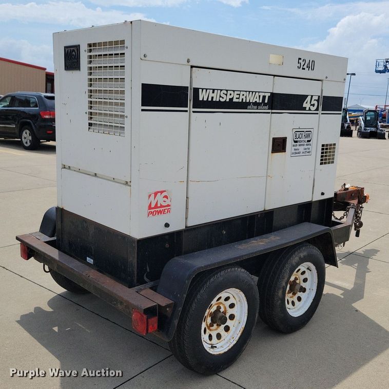 image for item DG0636 Whisperwatt DCA-45USI generator