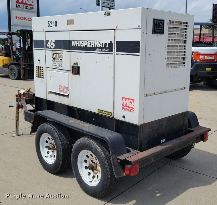 image for item DG0636 Whisperwatt DCA-45USI generator