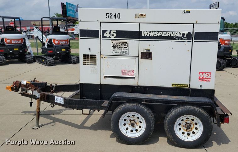 image for item DG0636 Whisperwatt DCA-45USI generator