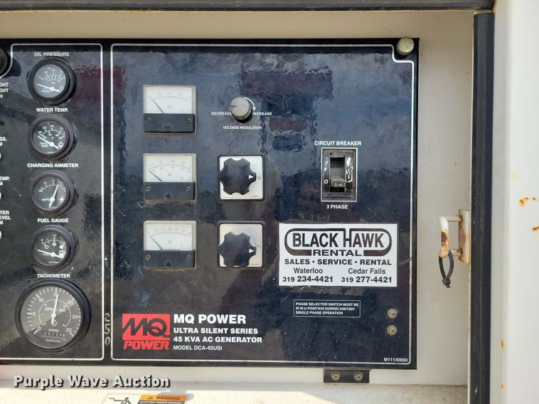 image for item DG0636 Whisperwatt DCA-45USI generator