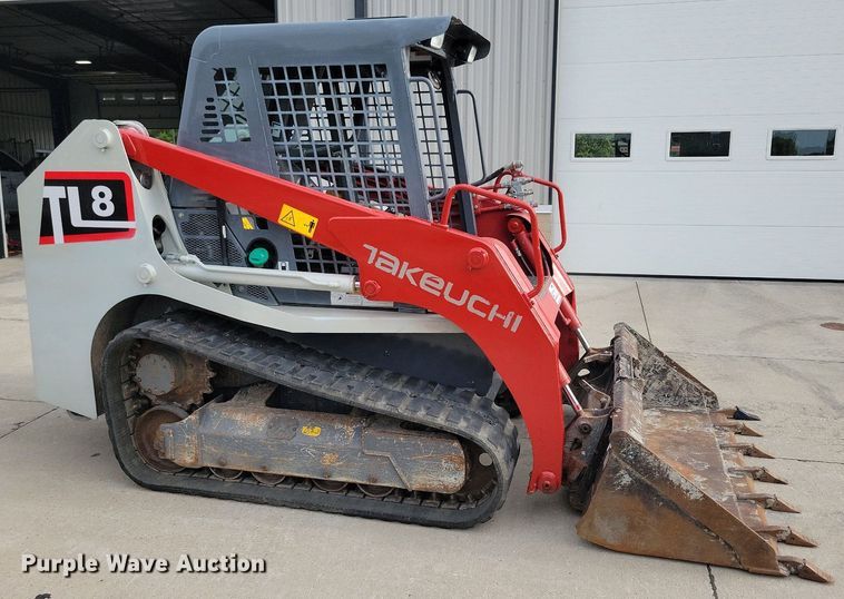 image for item DG0646 2016 Takeuchi TL8 tracked skid steer loader