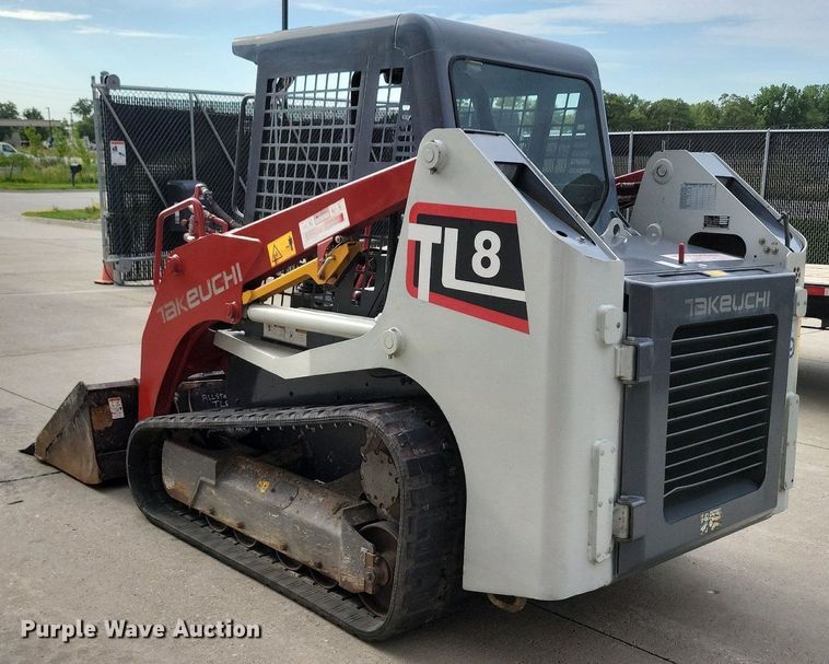 image for item DG0646 2016 Takeuchi TL8 tracked skid steer loader