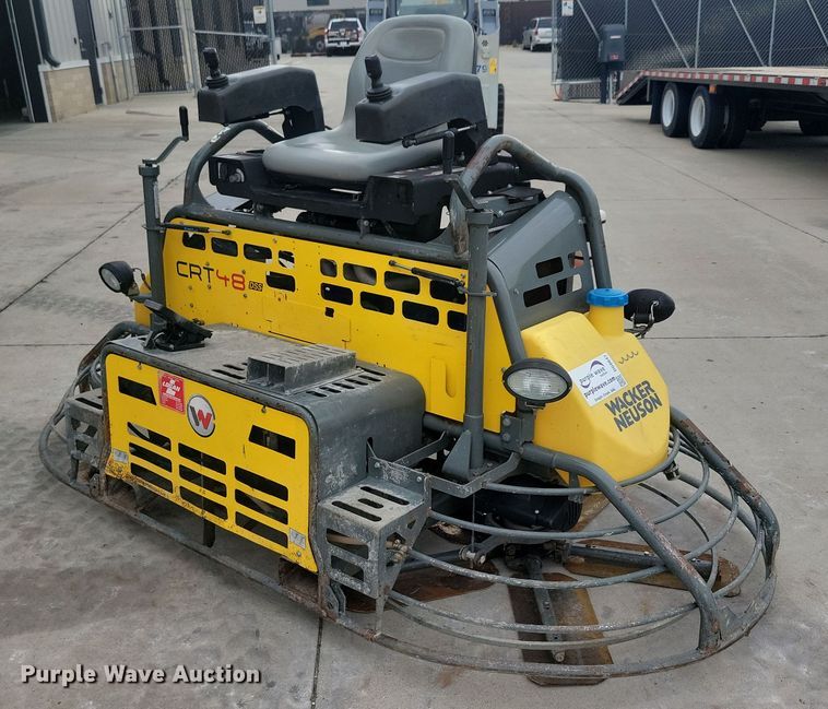 image for item DG0647 2015 Wacker Neuson CRT 48 DSS power trowel