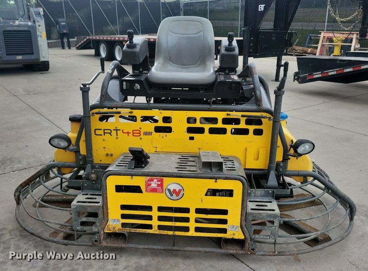 image for item DG0647 2015 Wacker Neuson CRT 48 DSS power trowel