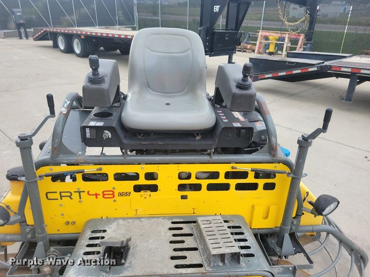 image for item DG0647 2015 Wacker Neuson CRT 48 DSS power trowel
