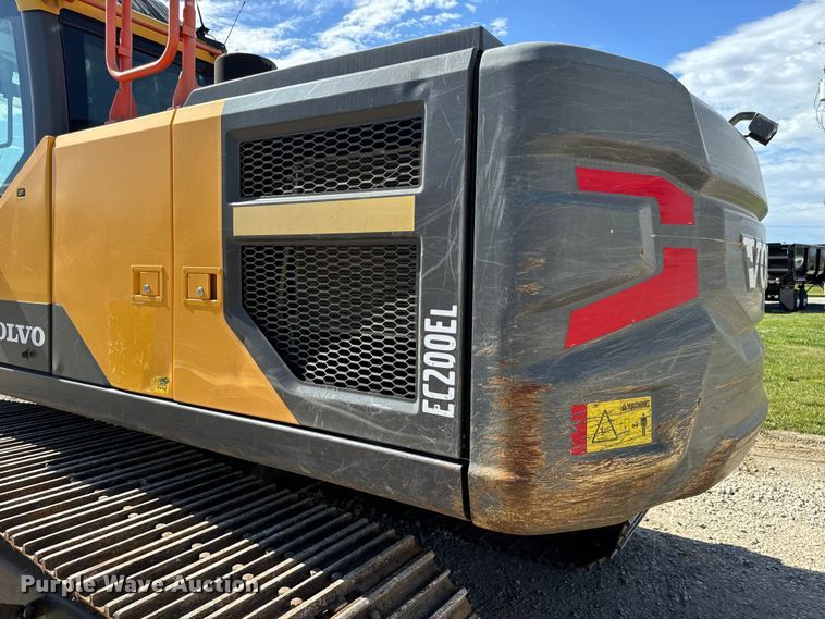 image for item DL4415 2019 Volvo EC200EL excavator