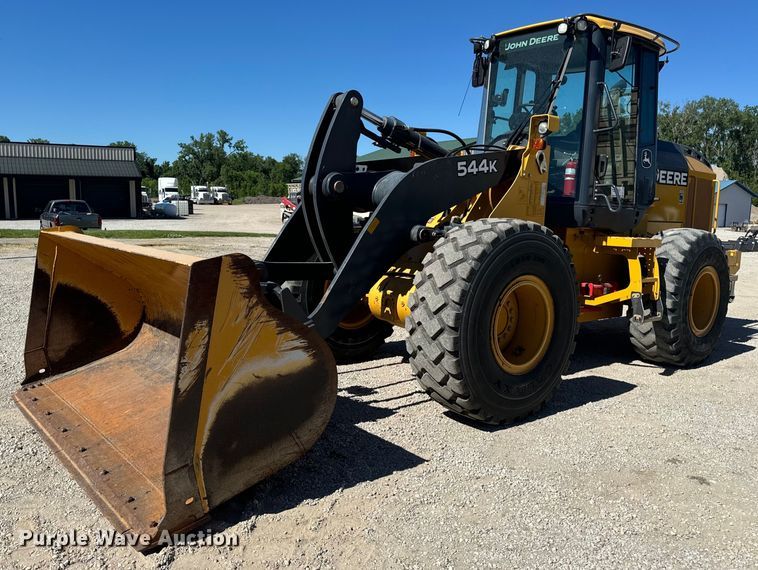 image for item DL4418 2015 John Deere 544K wheel loader