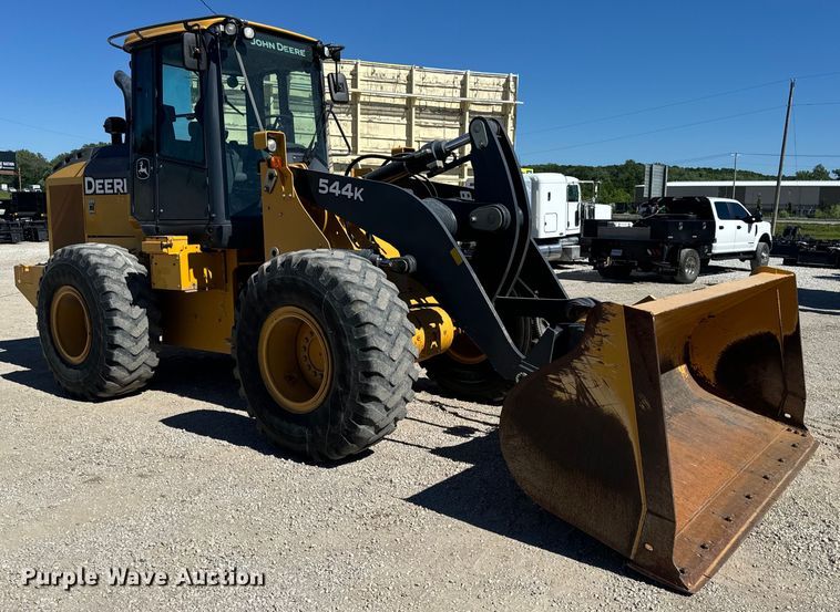 image for item DL4418 2015 John Deere 544K wheel loader