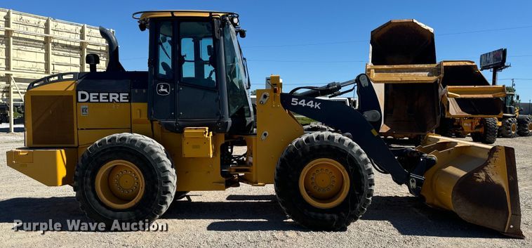 image for item DL4418 2015 John Deere 544K wheel loader