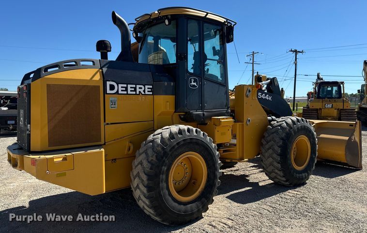 image for item DL4418 2015 John Deere 544K wheel loader
