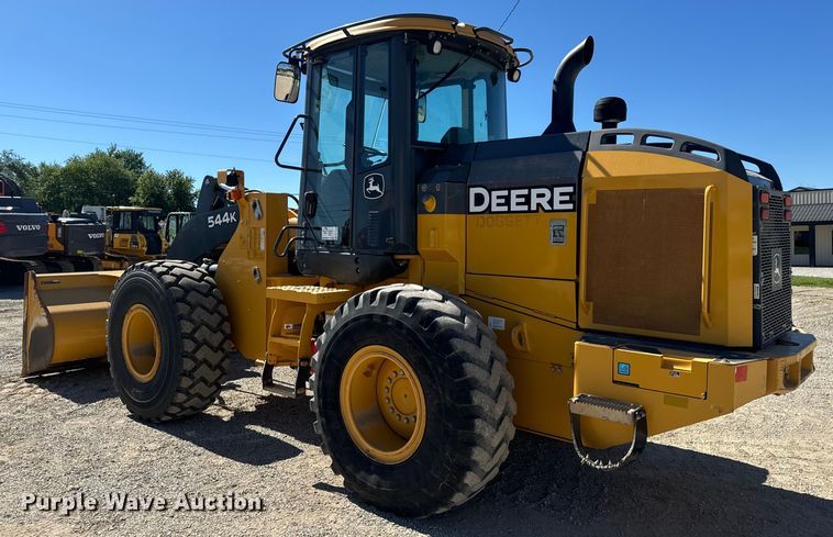 image for item DL4418 2015 John Deere 544K wheel loader