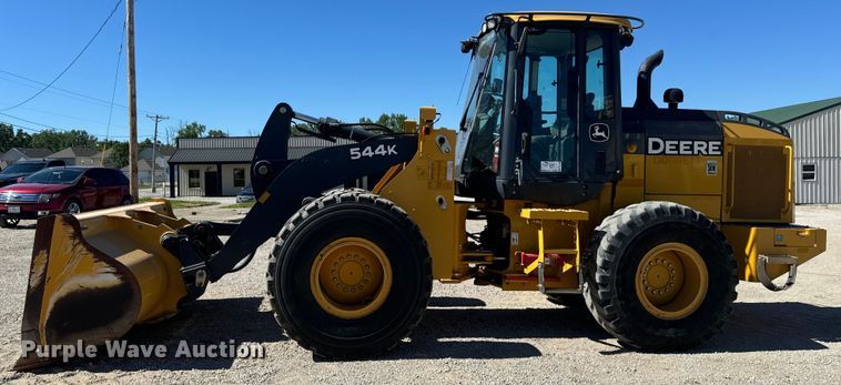 image for item DL4418 2015 John Deere 544K wheel loader