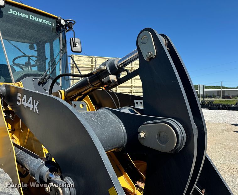 image for item DL4418 2015 John Deere 544K wheel loader