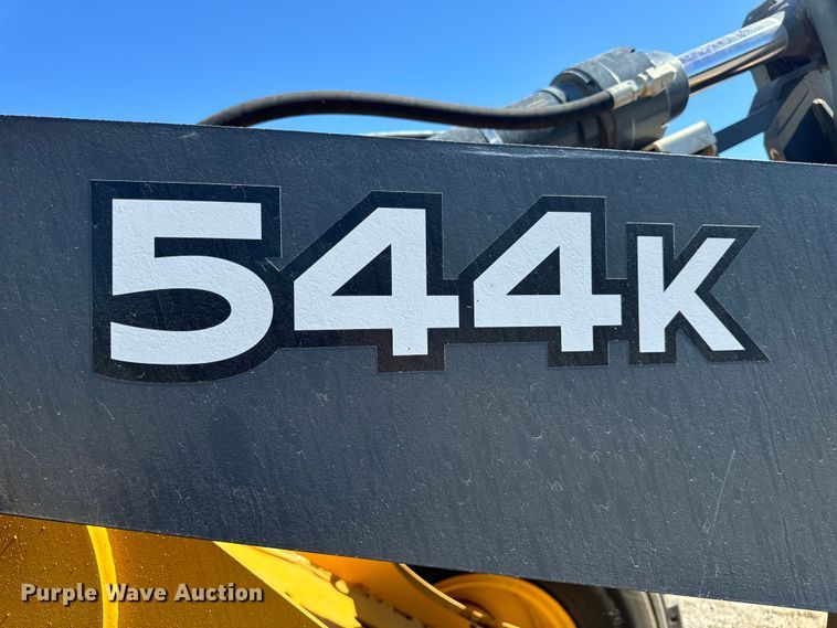 image for item DL4418 2015 John Deere 544K wheel loader