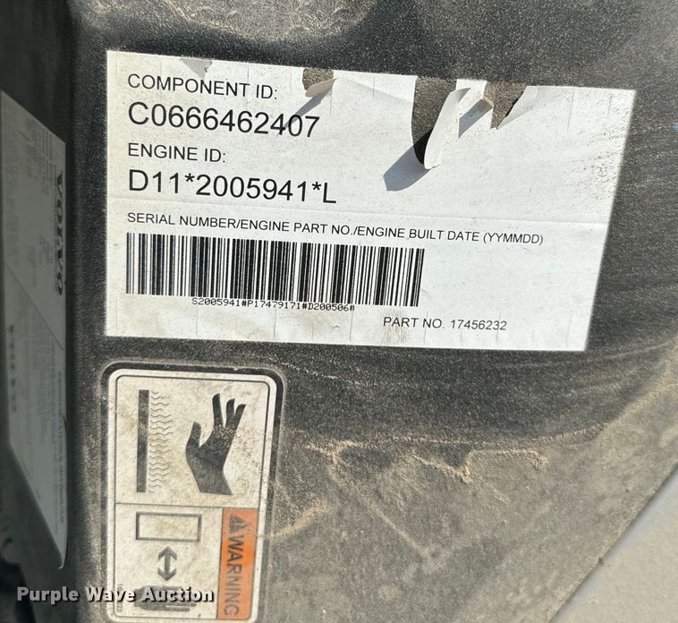 image for item DL4420 2019 Volvo A25G haul truck