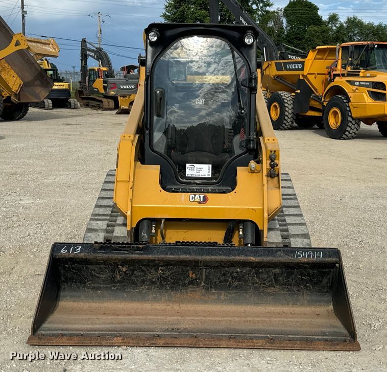 image for item DL4421 2019 Caterpillar  259D3 tracked skid steer loader