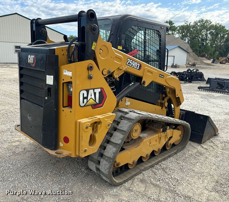 image for item DL4421 2019 Caterpillar  259D3 tracked skid steer loader