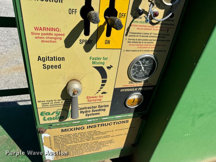 image for item DL4434 Easy Lawn C95 hydroseeder