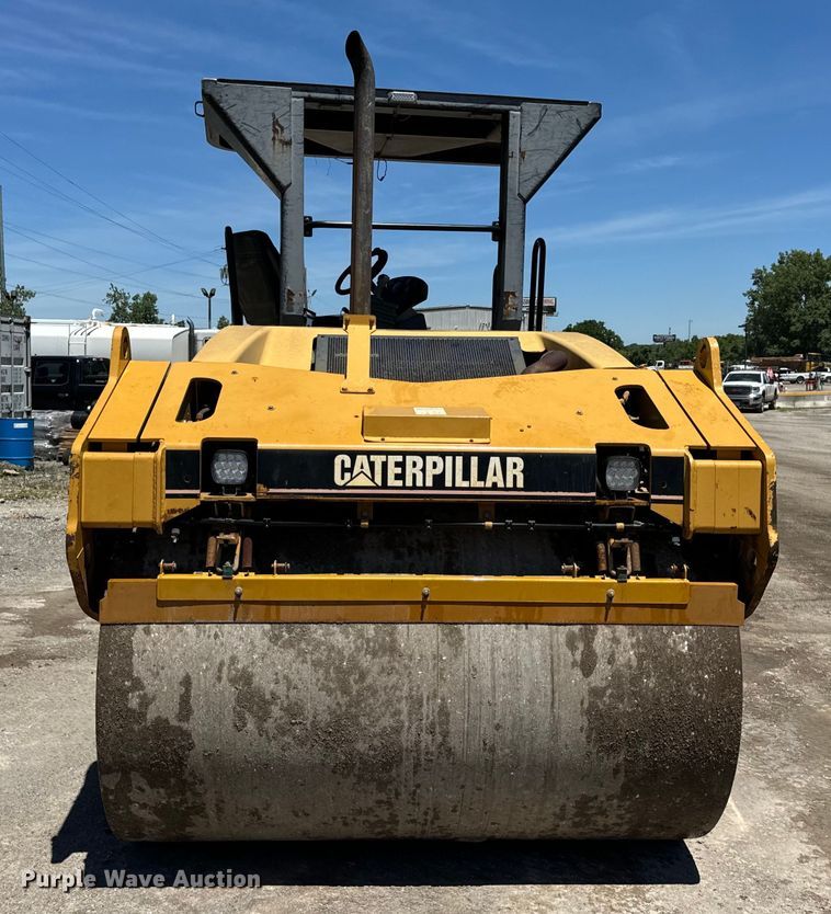 image for item DL4445 2003 Caterpillar  CB-534D XW double drum vibratory roller
