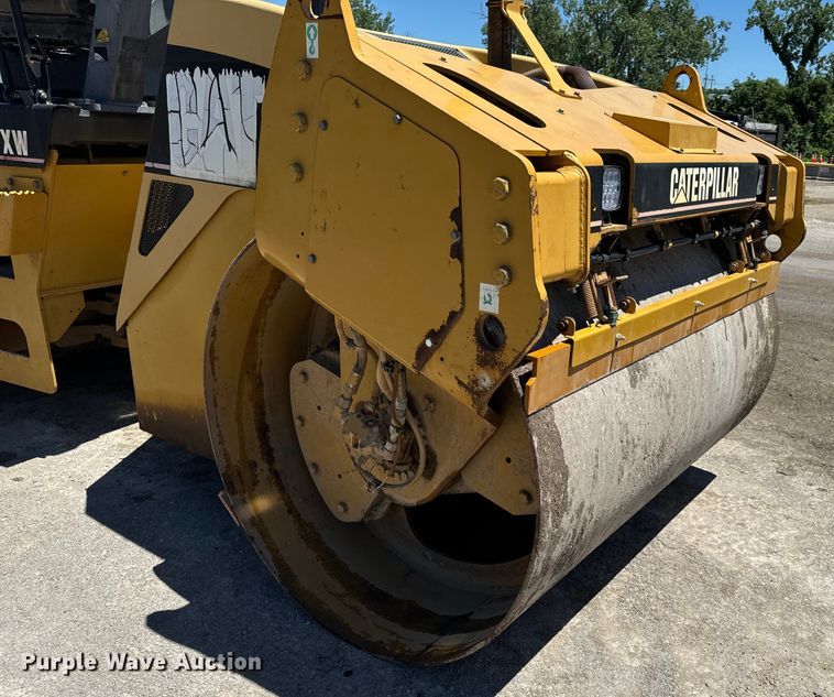 image for item DL4445 2003 Caterpillar  CB-534D XW double drum vibratory roller