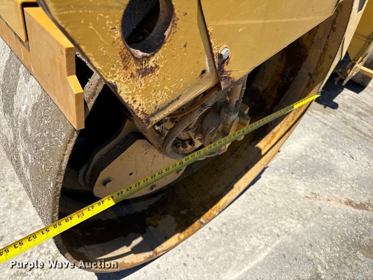 image for item DL4445 2003 Caterpillar  CB-534D XW double drum vibratory roller