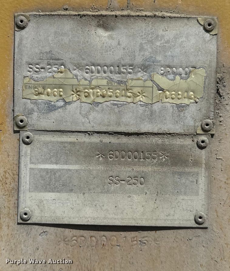 image for item DL4446 1990 Caterpillar  SS-250 soil stabilizer