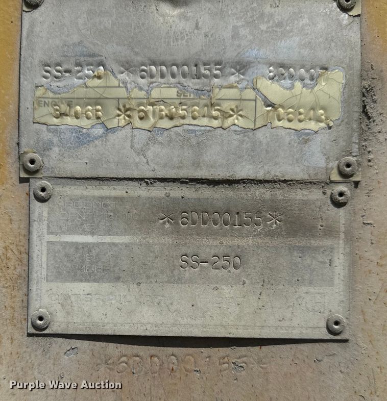 image for item DL4446 1990 Caterpillar  SS-250 soil stabilizer