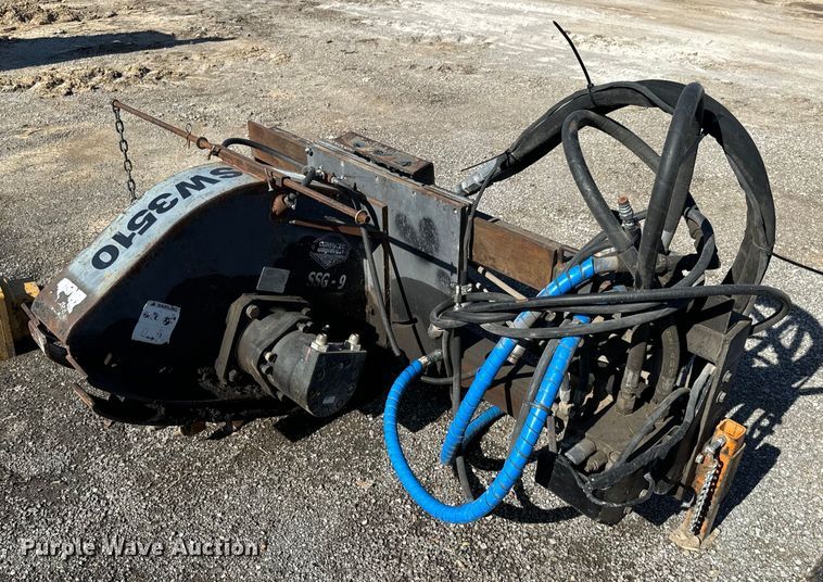 image for item DL4447 Coneqtec Universal SSG9 skid steer rock saw