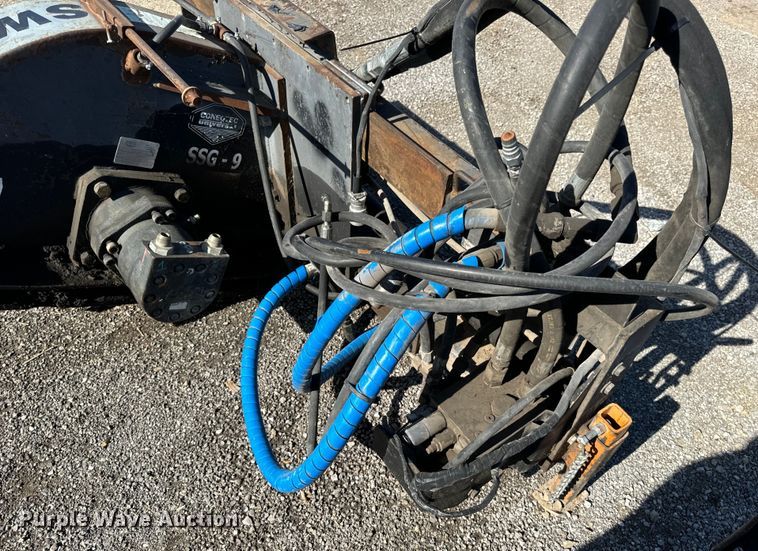 image for item DL4447 Coneqtec Universal SSG9 skid steer rock saw