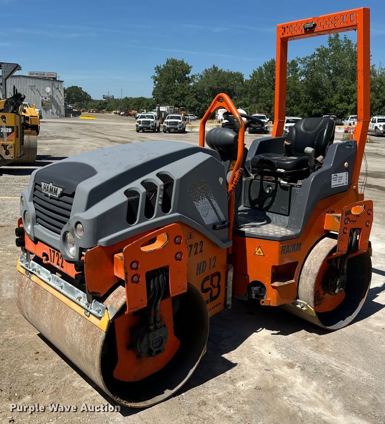 image for item DL4448 2008 Hamm HD12 VV double drum vibratory roller