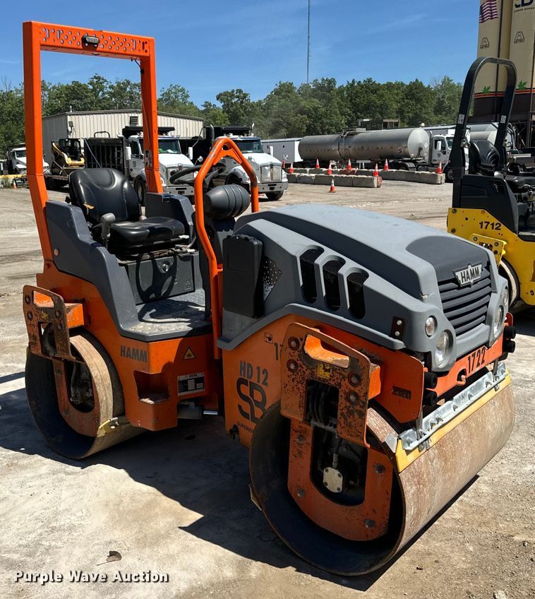 image for item DL4448 2008 Hamm HD12 VV double drum vibratory roller