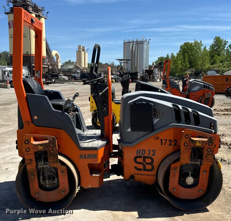 image for item DL4448 2008 Hamm HD12 VV double drum vibratory roller