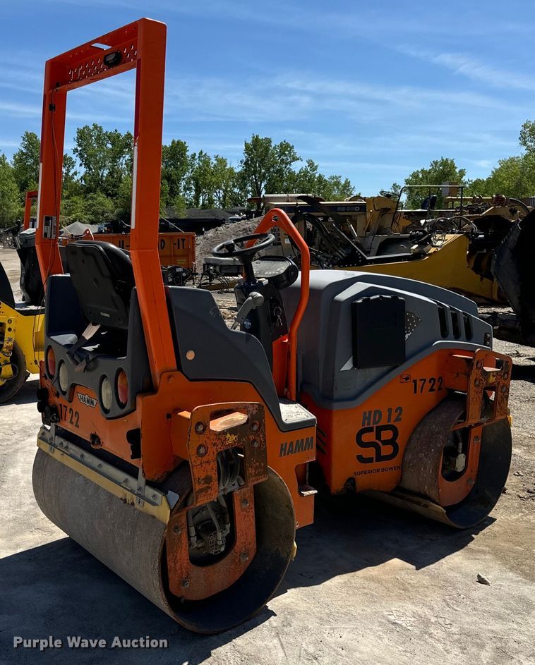 image for item DL4448 2008 Hamm HD12 VV double drum vibratory roller