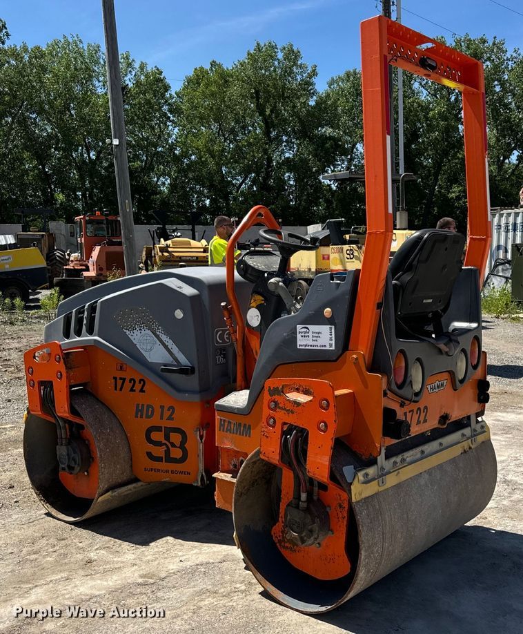 image for item DL4448 2008 Hamm HD12 VV double drum vibratory roller