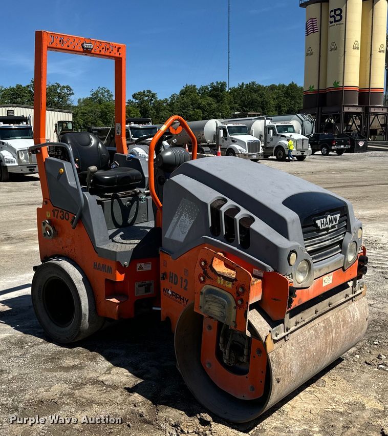 image for item DL4450 2010 Hamm HD12 VT combination vibratory roller