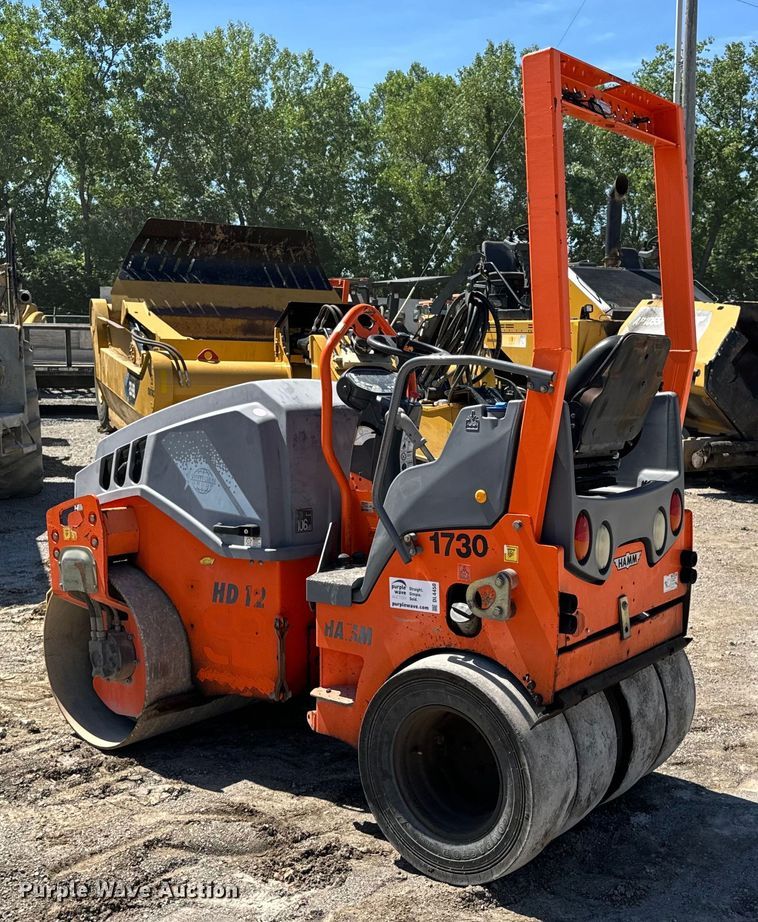 image for item DL4450 2010 Hamm HD12 VT combination vibratory roller