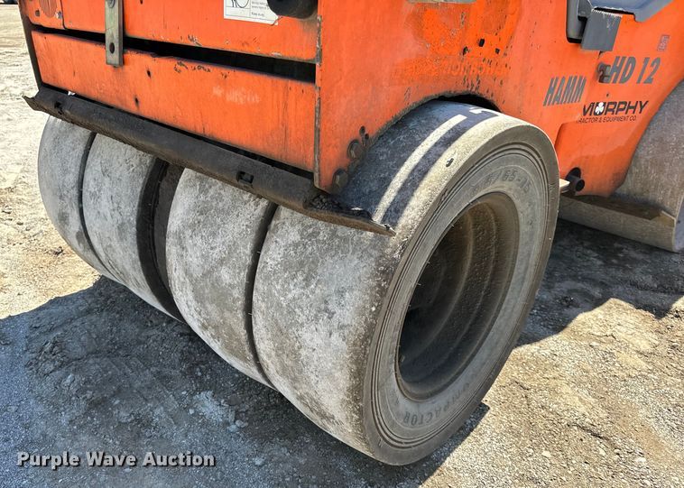 image for item DL4450 2010 Hamm HD12 VT combination vibratory roller