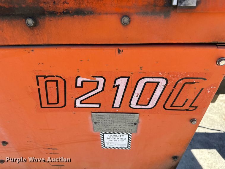 image for item DL4451 2007 Sullivan-Palatek D210Q air compressor