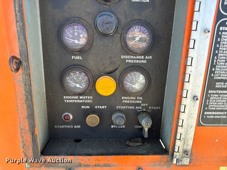 image for item DL4451 2007 Sullivan-Palatek D210Q air compressor