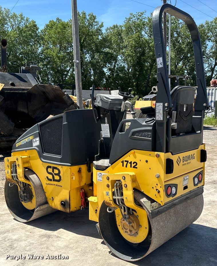 image for item DL4452 2015 Bomag BW120SL-5 double drum vibratory roller