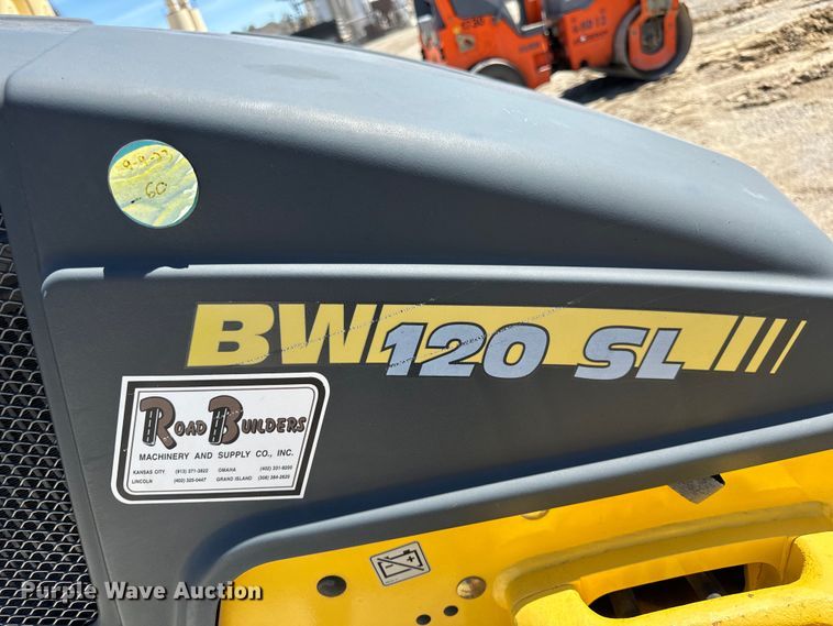 image for item DL4452 2015 Bomag BW120SL-5 double drum vibratory roller