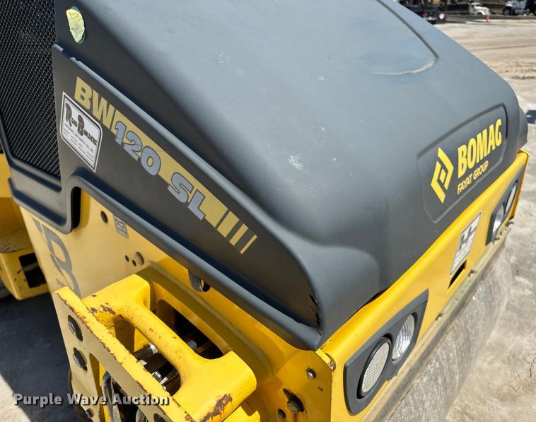 image for item DL4452 2015 Bomag BW120SL-5 double drum vibratory roller
