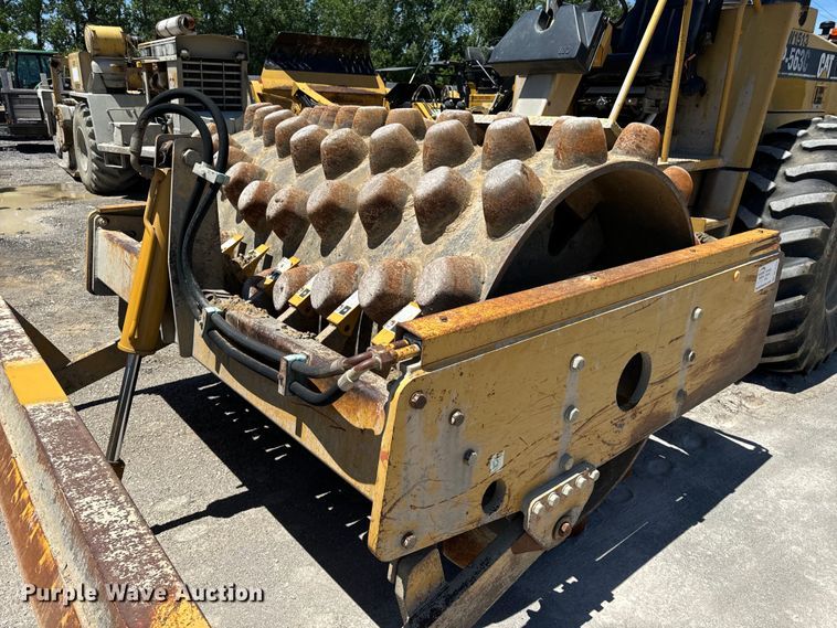 image for item DL4455 2000 Caterpillar CP-563C single drum vibratory roller