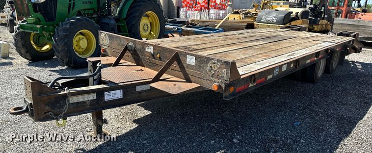 image for item DL4460 2005 Belshe equipment trailer