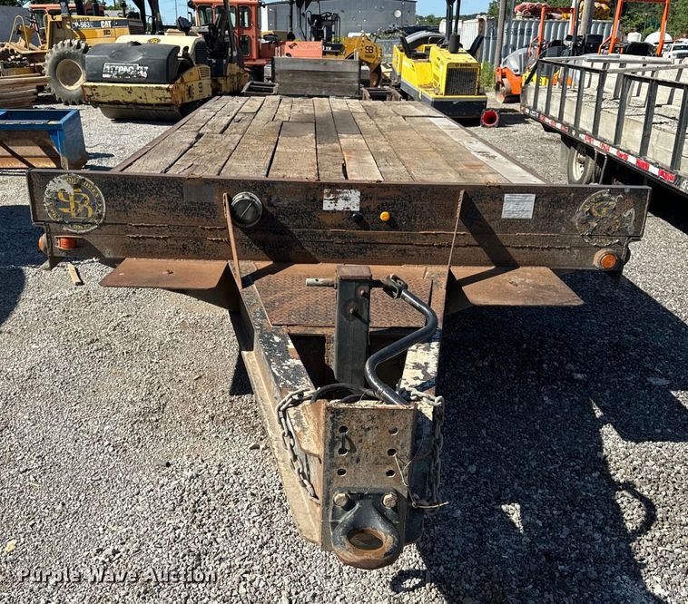 image for item DL4460 2005 Belshe equipment trailer