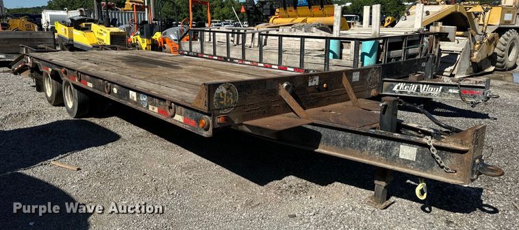 image for item DL4460 2005 Belshe equipment trailer