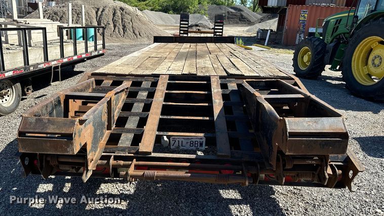 image for item DL4460 2005 Belshe equipment trailer