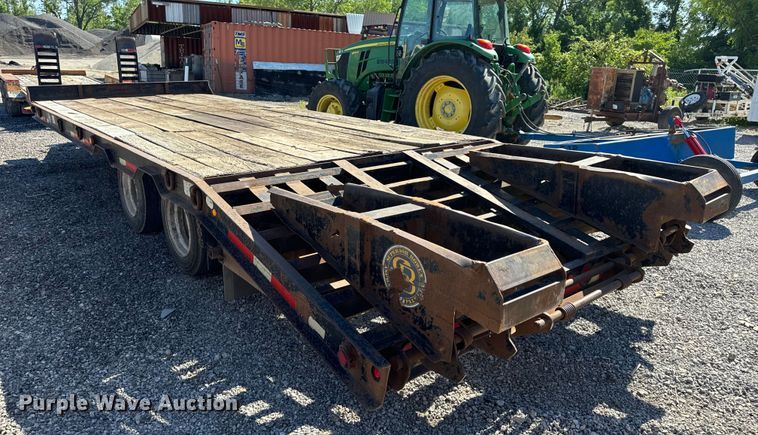 image for item DL4460 2005 Belshe equipment trailer