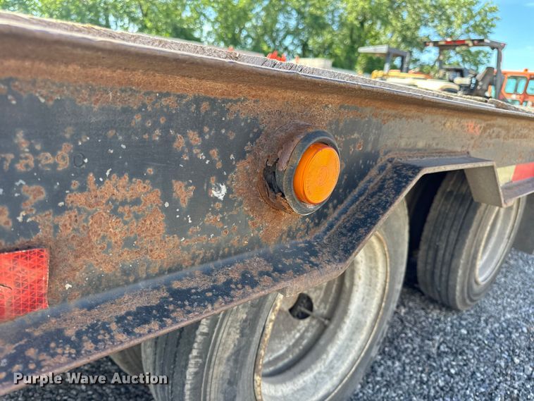 image for item DL4460 2005 Belshe equipment trailer