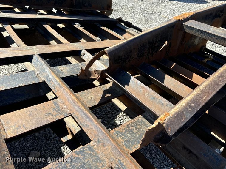 image for item DL4460 2005 Belshe equipment trailer